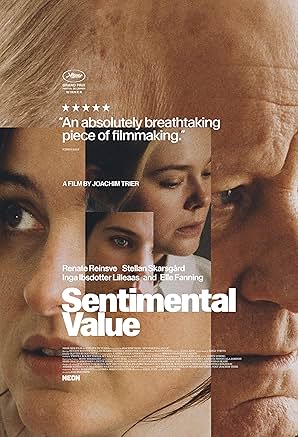 Sentimental Value Movie poster for ""Sentimental Value