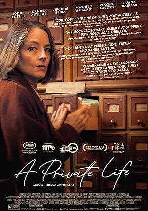 Movie poster for "A Private Life"