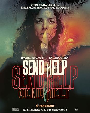 Movie poster for "Send Help"