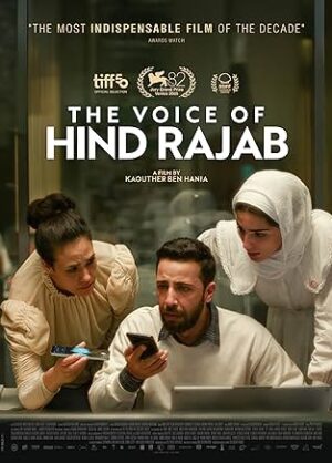 Movie poster for "The Voice of Hind Rajab"