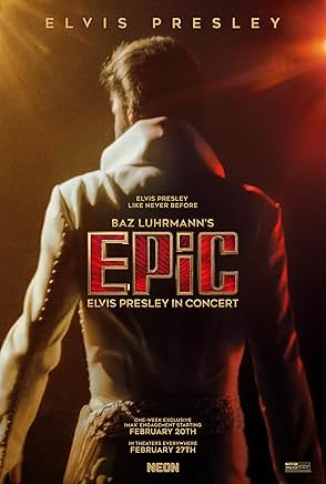 Movie poster for "EPiC: Elvis Presley in Concert"
