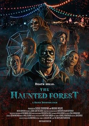 Movie poster for "The Haunted Forest"