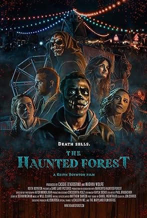 Movie poster for "The Haunted Forest"