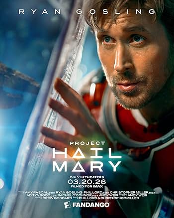 Movie poster for "Project Hail Mary"