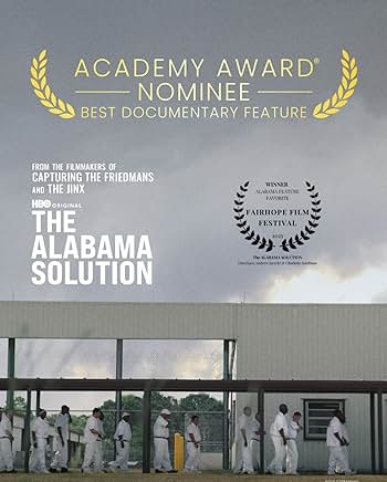 Movie poster for "The Alabama Solution"
