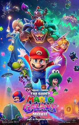 Movie poster for “The Super Mario Galaxy Movie”