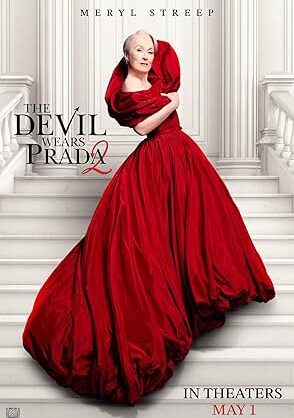 Movie poster for "The Devil Wears Prada 2"