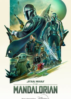 Poster for "The Mandalorian"