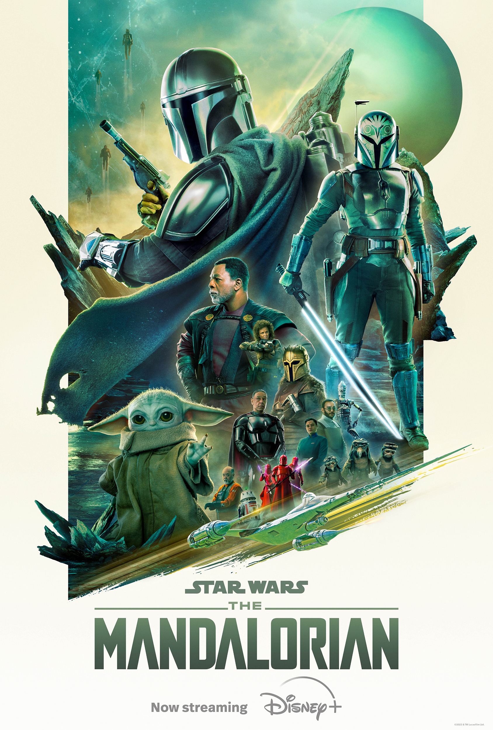 Poster for "The Mandalorian"