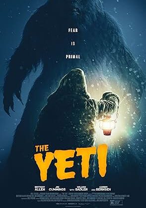 Movie poster for "The Yeti"