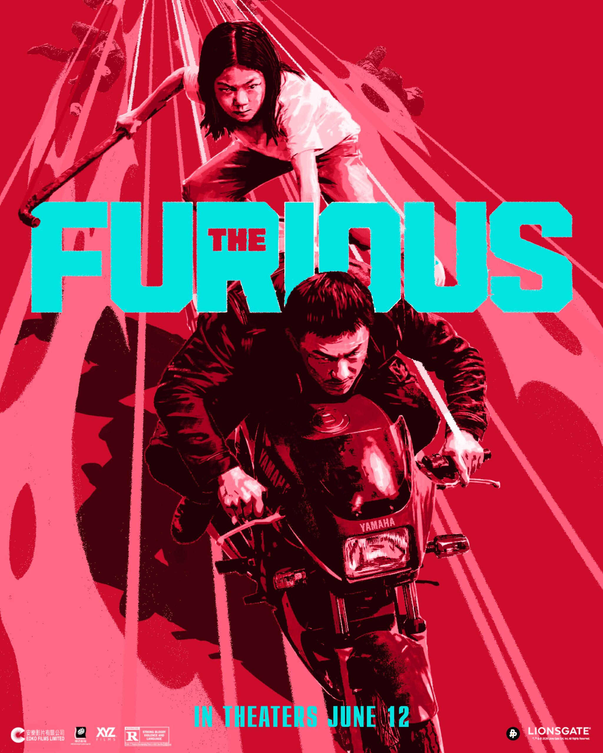 Movie poster for "The Furious"