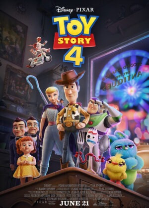 Movie poster for "Toy Story 4"