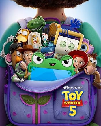 Movie poster for "Toy Story 5"