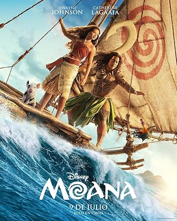 Movie poster for Moana 2026