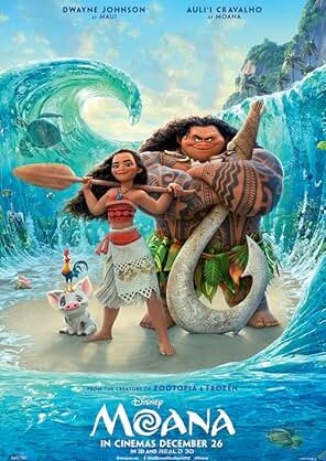 Movie poster for Moana