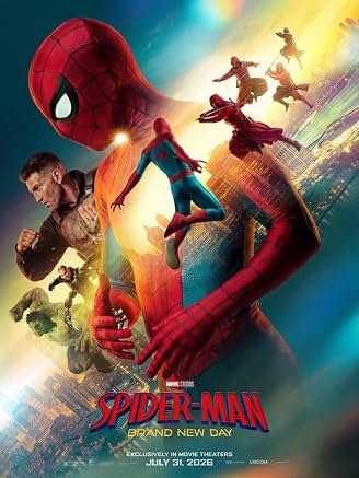 Movie poster for "Spider-Man: Brand New Day"