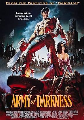 Movie poster for "Army of Darkness"