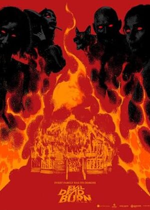 Movie poster for "Evil Dead Burn"