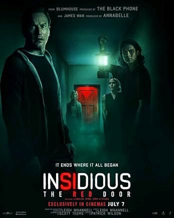 Movie poster for "Insidious: The Red Door"