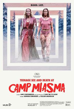 Movie poster for "Teenage Sex and Death at Camp Miasma"