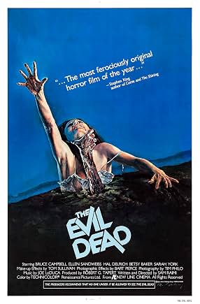 Movie poster for "The Evil Dead"