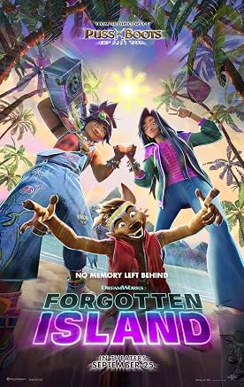 Movie poster for "Forgotten Island"