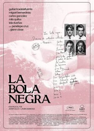 Movie poster for La bola negra